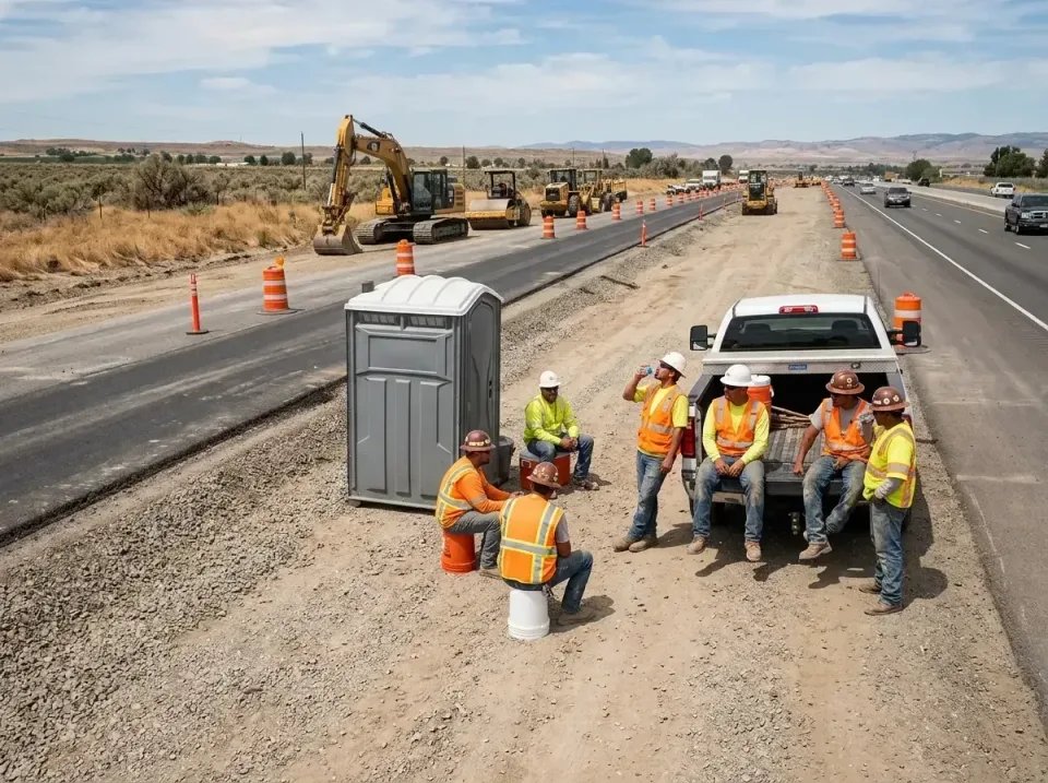 highway-road-construction-crew-007 — frequently asked questions, Porta Potty and Restroom Rentals in Hidden Hills, CA